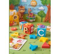 ABC & 123 Animals, Alphabet & Numbers: A Fun Coloring Book for Kids: Fun Coloring, Tracing, Numbers, Alphabet & Puzzle Workbook for Kids Ages 3-8