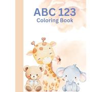 ABC 123 Coloring Book