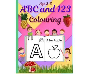 ABC & 123 Coloring Fun: Learning Letters and Numbers Through Art!