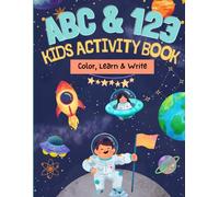 ABC & 123 Kids Activity Book