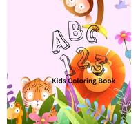abc 123 kids coloring book