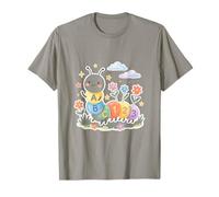 ABC 123 Kids Learning Caterpillar Preschool Alphabet Shirt T-Shirt