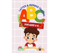 ABC 123 letter tracing coloring book, handwriting book, age 2-6: Write Alphabet & Numbers , Trace & Cut Lines. Learn Colors & Shapes ABC123 Letter ... 2-6: .Handwriting Activity Book For Children
