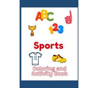 ABC 123 Sports (ABC 123 Coloring Book)