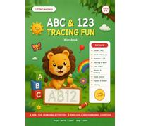 ABC & 123 Tracing Fun Workbook: Letter Tracing, Numbers 1-20, First Words, Shapes, Mazes and Puzzles for Kids Ages 3-6 - Handwriting Practice for ... Counting) (Little Learners Rwanda)