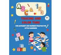 ABC & 123 Tracing Time!: Fun Alphabet and Number Tracing Workbook for Kids Ages 3-5 | Uppercase, Lowercase & Numbers Practice | Preschool and Kindergarten Learning Activities