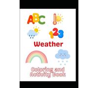 ABC 123 Weather Coloring and Activity Book (ABC 123 Coloring Book)