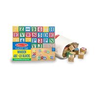 ABC /123 Wooden Blocks - Melissa & Doug