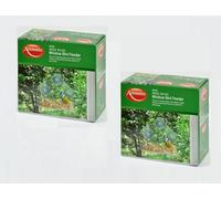 ABC 2 X Wild Bird Transparent Window Bird Feeder