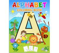 ABC Alphabet Activity Book for Kids 3-6 54 Fun Pages with Letter Tracing, Coloring, and Learning Activiti