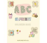 ABC Alphabet Coloring and Handwriting Practice Book for Kids: 132 Pages of Letter Learning, Word Coloring, Handwriting Practice, Animal Coloring, and Fun Mandala Activities
