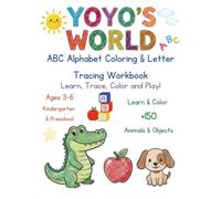 ABC Alphabet Coloring & Letter Tracing Workbook: For Kindergarten & Preschool Kids (Ages 3-6)