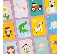 ABC Alphabet Flashcards - Learn The Alphabet & ABCs Easily - Educational Toys For 3+ Toddlers - Fun Matching & Spelling Games