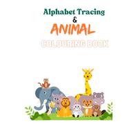 ABC Alphabet tracing and Animal colouring book