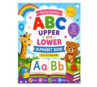 ABC Alphabet Tracing Workbook for Kids Ages 3-5: Uppercase & Lowercase Letter Practice: Learn to Write ABCs with Fun Letter Tracing, Beginning ... Activities for Preschool & Kindergarten