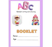 ABC Alphabet writing and colouring booklet: ABC Coloring Book with Simple Illustrations, Easy Educational Animals for Kids Ages 3-6, Preschool & Kindergarten Activities