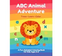 ABC Animal Adventure: Trace - Learn - Color (Coloring Books)