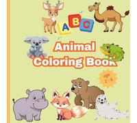 ABC Animal Coloring Book: Educational Pages to Color with Animals And the Ability to Learn Alphabets For Preschool Children Ages 3+