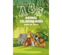 ABC Animal Coloring Book: English and Spanish