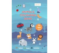 ABC Animal Colouring Book: Learn Alphabet with colours , Facts and Activities.