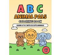 ABC Animal Pals Coloring Book