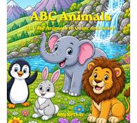 ABC Animals: 26 Cute Animals to Color and Learn