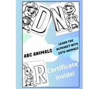 ABC Animals: ABC Animals: An Alphabet Coloring Book. Learn the alphabet with cute animals. (Smart Start Skills)