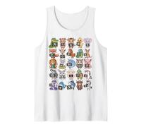 ABC Animals - Alphabet Learning Educational Back to School Tank Top