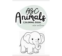 ABC Animals Coloring Book