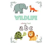 ABC Animals Coloring book: Coloring Book ABC animals