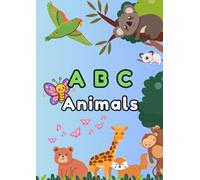 ABC Animals Colouring Book For Toddlers & Preschoolers Kids - 2-5 years (Colour and Learn)