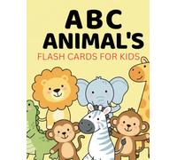 ABC Animals Flash Cards for Kids: Cute Animal ABCs for Toddlers & Preschoolers | Fun Early Learning Letters A to Z