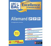 ABC BAC Excellence Allemand 2de , 1re, Term