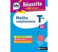 ABC BAC Réussite Maths Complémentaire Terminale