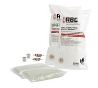 ABC Balancing Beads DIYS-10 - for Medium Truck Steer Tires - Kit Contains 2 x 10oz Bags (20oz) of ABC Balancing Beads, 2 Valve Cores, 2 ABC Valve Caps