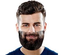 ABC Black Disposable Beard Nets for Men Food Service, 18 Inch. Pack of 100 Nylon Disposable Beard Covers Nets for Cooking. Kitchen Beard Guard for Restaurant. Beard Cover Protector