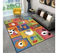 Abc Cartoon Alphabet Carpet Crawling Playroom Early Education Area Rug Carpet For Living Room Bedroom Non-Slip Mat 160x280CM