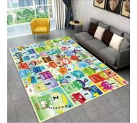 Abc Cartoon Alphabet Carpet Crawling Playroom Early Education Area Rug Carpet For Living Room Bedroom Non-Slip Mat 160x280CM