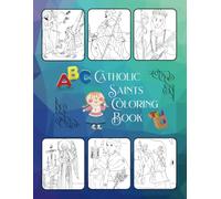 ABC Catholic Saints Coloring Book