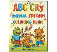 ABC City Animal Friends: Coloring Book