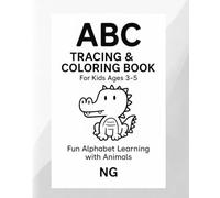 "ABC Coloring and Tracing Book for Toddlers: Fun Alphabet Learning for Preschool Kids 3-5": "Includes big letters to trace, cute animal coloring ... little learners!" (Learn & Color Fun Series)