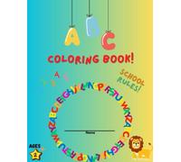 ABC COLORING AND TRACING WORKBOOK AGES 2-5