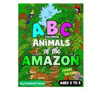 ABC Coloring Animals of the Amazon