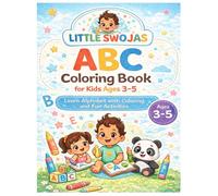 ABC Coloring Book for Kids Ages 3-5: Learn Alphabet with Coloring and Fun Activities