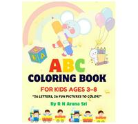 ABC Coloring Book: For Kids Ages 3-8