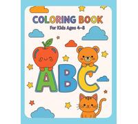 ABC Coloring Book for Kids Ages 4-8:: Learn Letters A-Z with Fun Coloring Pages