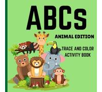ABC coloring book for kids: Animal Trace and Coloring book for ages 3-7