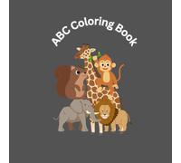 ABC Coloring book for Kids: Educational Coloring Pages With Alphabets and Images for Preschool Children Ages 3-5