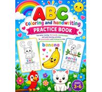 ABC Coloring & Tracing Book: 52 Fun Coloring Pages and Letter Tracing Activities - Single-Sided Pages to Prevent Bleed-Through and Perfect for Markers