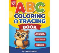 ABC Coloring & Tracing Book for Toddlers Ages 2-3: Big Letters, First Numbers 1-5, Easy Pencil Control Practice, and Jungle Animal Activities for Preschool Readiness